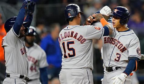 MLB Astros Barren A Yankees Y Van A La Serie Mundial Contra Phillies