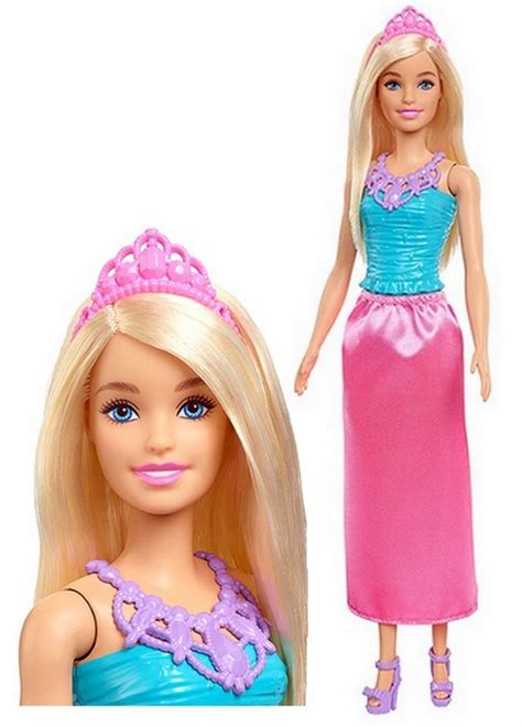 Lalka Barbie Ksi Niczka R Owa Sukienka Hgr Allegro Pl