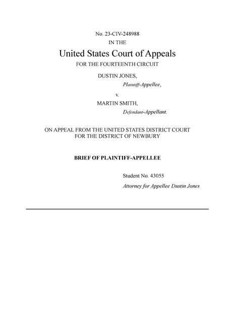 Appellate Brief No 23 Civ In The United States Court Of Appeals For