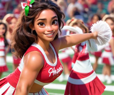 ArtStation - Cheerleader Moana | Artworks