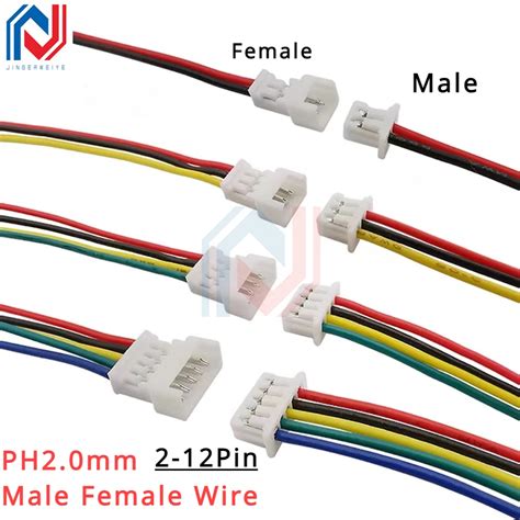 Pcs Ph Male Female Wire Connector Pitch Ph Mm P P P P P