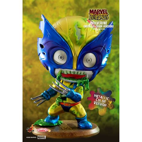 Marvel Zombies Wolverine Metallic Cosbaby S Hot Toys Figure