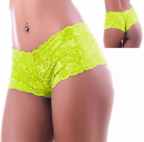 5 Calcinhas E 5 Caleçons Renda Em Renda Lingerie Kit Parcelamento sem