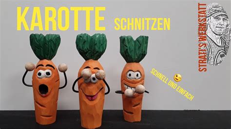 Karotte Schnitzen Carrot Carving Ideal F R Anf Nger Wood Carving