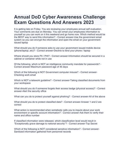 Insider Threat Awareness Exam Answers Insider Threat Aw