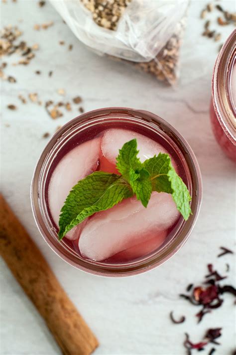 Gut Supporting Iced Tea - The Organic Dietitian