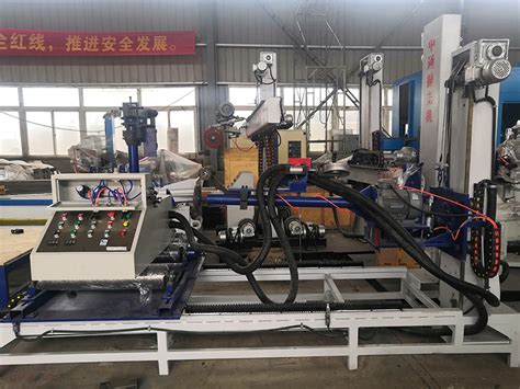 Cnc Vessel Dished End Manhole Cover Surface Grinding Buffing Machine