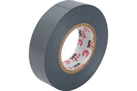 Изолента ЭРА PRO150GREY ПВХ, профессиональная, 19 мм х 20 м х 150 мкм ...