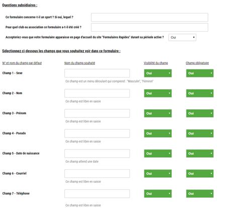 Cr Er Un Formulaire Formulaires Rapides