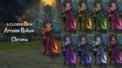 Arcana Rakan Chromas Youtube