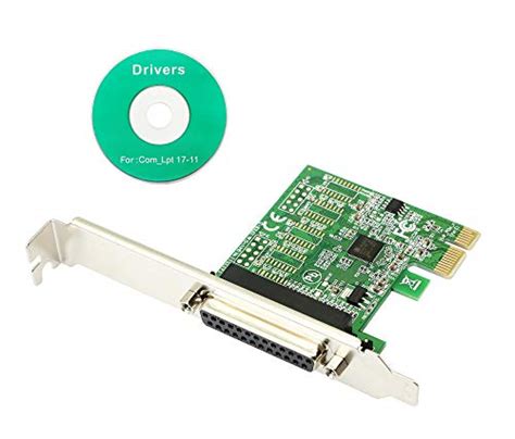 CERRXIAN 1 port parallèle LPT PCI E x1 Carte d extension PCI Express