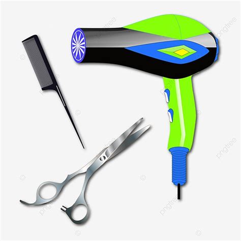 Vector Diagram Of Small Fresh Hair Cutting Tool Small Fresh Hand