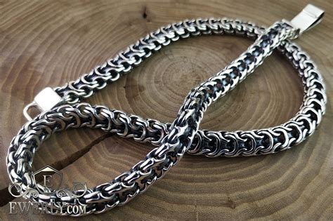 Мужская серебряная цепочка на шею 925°, купить для мужчины плетение ...