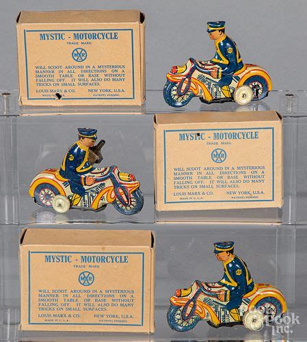 Three Boxed Marx Tin Lithograph Wind Ups Sold At Auction On 16th