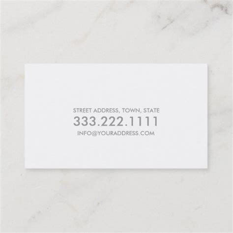 Minimalistic Eyelash Extensions Business Card | Zazzle