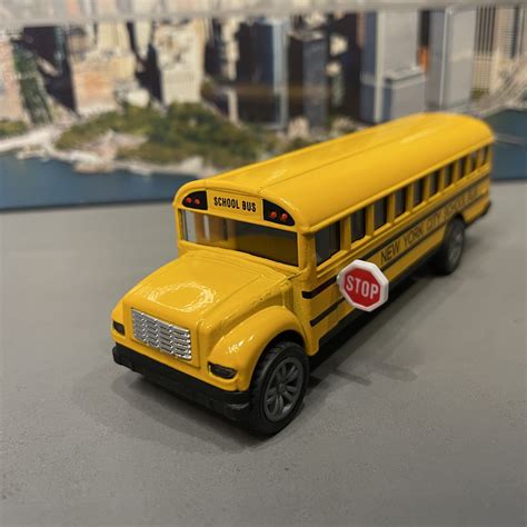 School Bus Toy Vehicle A Die Cast Toy Exit9 T Emporium