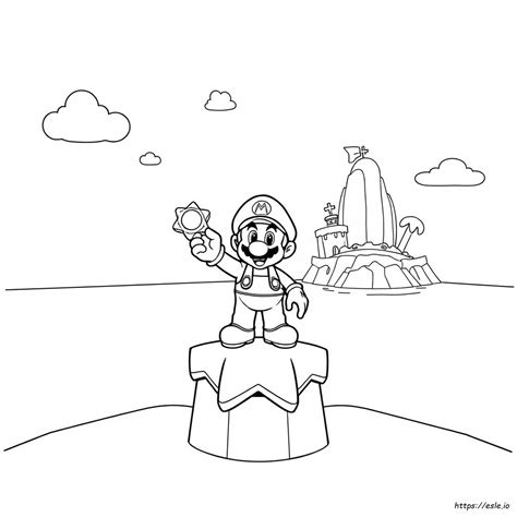 mario odyssey coloring pages 2