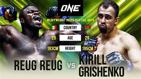 Reug Reug Vs Kirill Grishenko Full Fight Replay Vidio