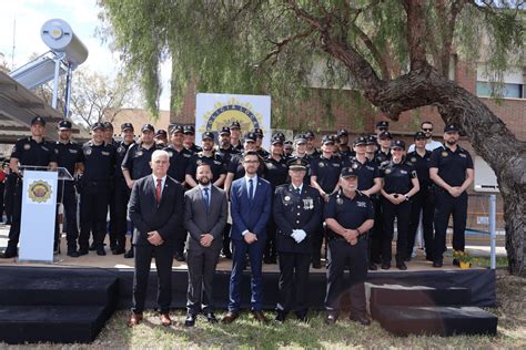 El alcalde destaca el papel de la Policía Local como garante de la