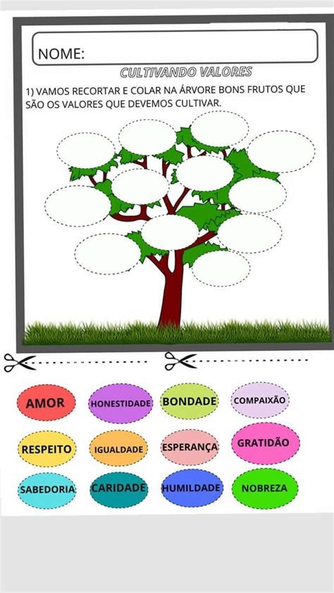 Valores Humanos Tudo Sala De Aula - Best 13 04 – CRUZADINHA VALORES HUMANOS – TUDO SALA DE AULA.pdf – Artofit