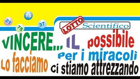 VINCERE Il Possibile Lo Facciamo Per I MIRACOLI Ci Stiamo ATTREZZANDO