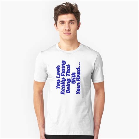 "Funny Slogan" T-shirt by mralan | Redbubble