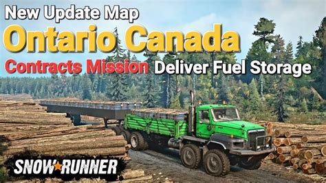 New Update Map Ontario Canada Contracts Deliver Fuel Storage In