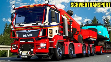 Ets Schwertransport Sonntagstour Live Euro Truck