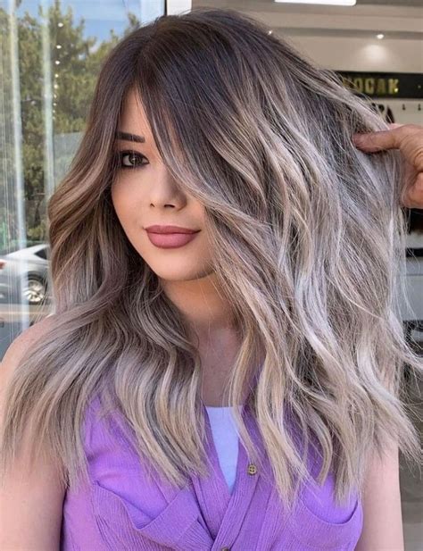 Brown Ombre Ideas For Any Hair Length The Right Hairstyles Ash Blonde Ombre Hair Brown