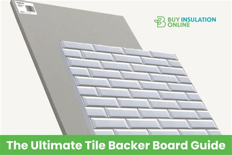 The Ultimate Tile Backer Board Guide Choosing The Right Option For Your Project