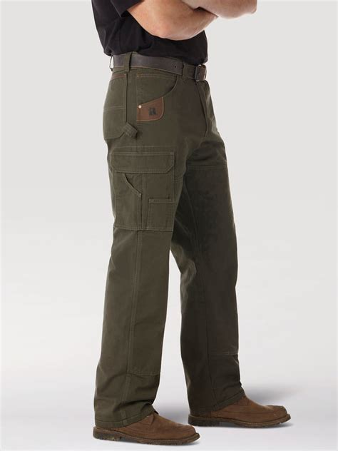 Mens Wrangler Riggs Workwear Ripstop Ranger Cargo Pants Gass Horse