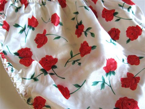 NEW VTG 100 Polyester Satin String Bikini Floral Lace Panties SZ S M L EBay