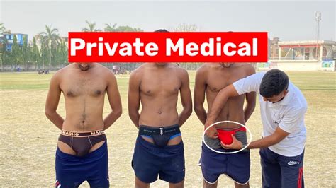 Indian Army Medical Test Private Part Plz