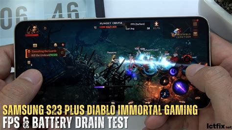 Samsung Galaxy S23 Plus Diablo Immortal Mobile Gaming Test YouTube