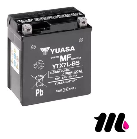 Yuasa Bateria Ytx7l Bs Producto Original MercadoLibre