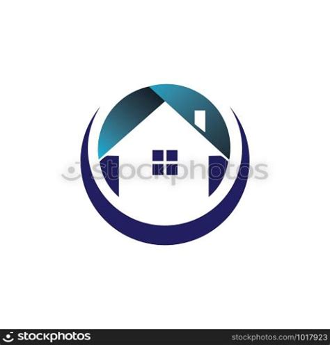 creative modern home logo template — Stockphotos.com