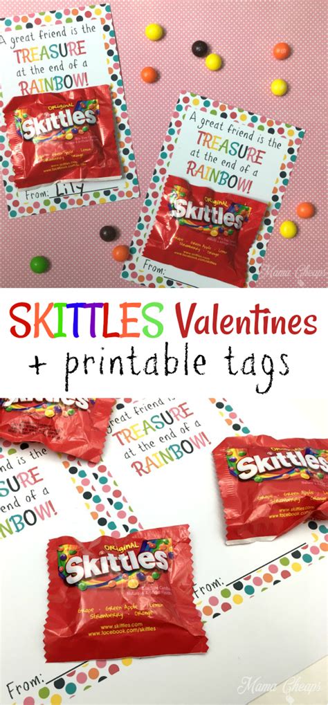 SKITTLES Original Candy Valentine's Day Exchange Gift Kit, Box ...