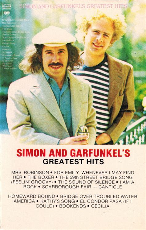 Simon Garfunkel Simon And Garfunkel S Greatest Hits Cassette