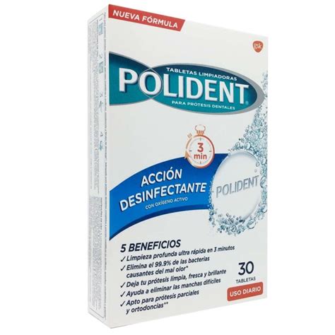 Polident Pastillas De Limpieza Y Cremas Fijadoras Para Prótesis Dentales