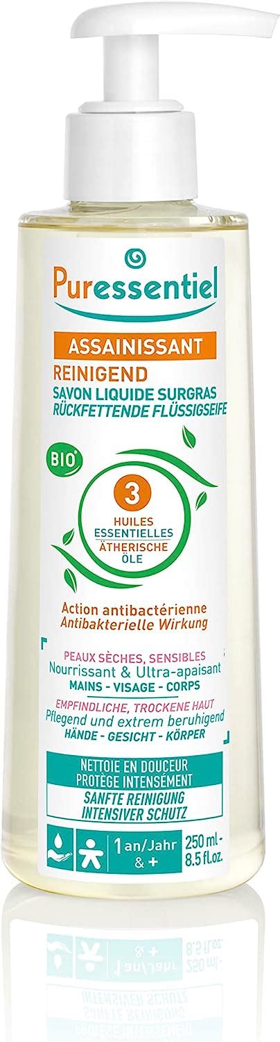 Puressentiel Savon Liquide Surgras Aux Huiles Essentielles Bio