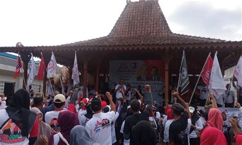 Konsolidasi Ribuan Simpatisan Di Cilacap Dukung Ganjar Mahfud