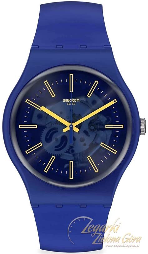 Swatch SO29N101 New Gent Biosourced SUNBRUSH SKY Zegarek Męski