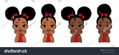 Afro American Baby Clipart