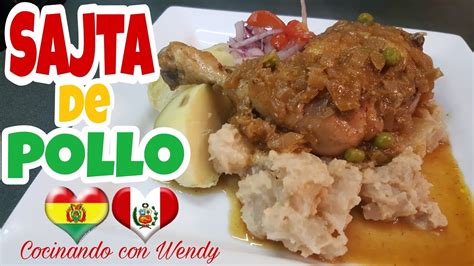 Receta Sajta De Pollo Receta Tradicional Boliviana Deliciosa Y