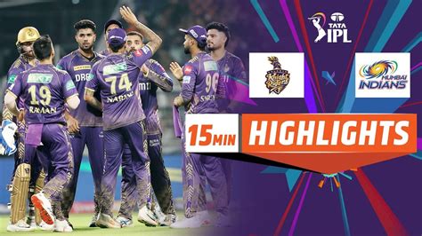 Watch Kkr Vs Mi Highlights Video Online Hd On Jiocinema