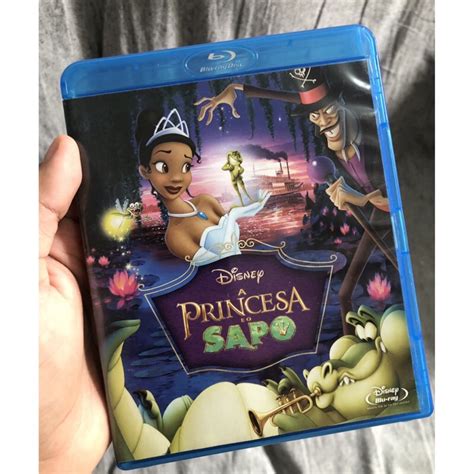 Blu Ray A Princesa E O Sapo Disney Shopee Brasil