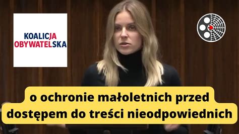 Aleksandra Gajewska o ochronie małoletnich przed dostępem do treści