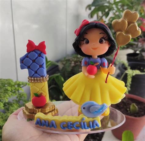 Topo De Bolo Branca Neve Elo Produtos Especiais