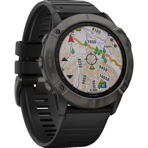 Garmin fenix 6X Multisport GPS Smartwatch 010-02157-10 B&H Photo