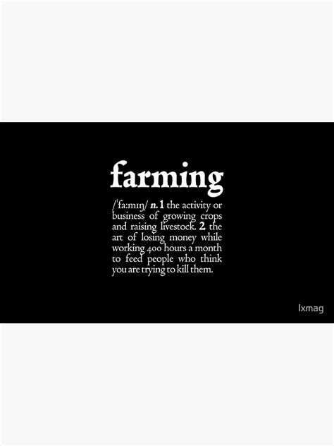 Farming Noun Definition T Shirt Funny Farmer Gift Mug By Lxmag